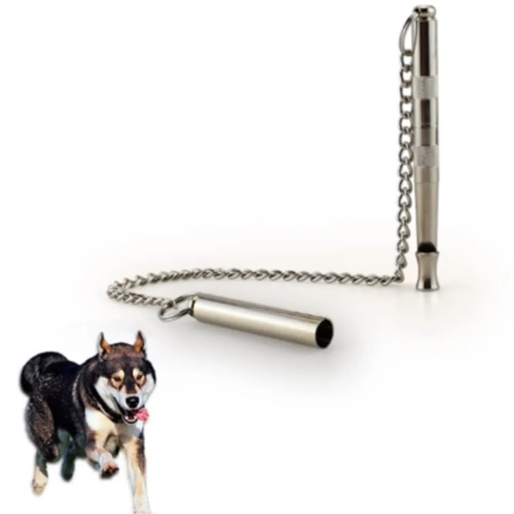 1 Pc Dog Whistles, Dog Training Whistle Professional Gundog Whistle High Pitch Dog Whistle with Lanyard Keychain for Barking & Recall