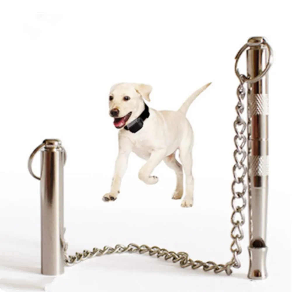 1 Pc Dog Whistles, Dog Training Whistle Professional Gundog Whistle High Pitch Dog Whistle with Lanyard Keychain for Barking & Recall