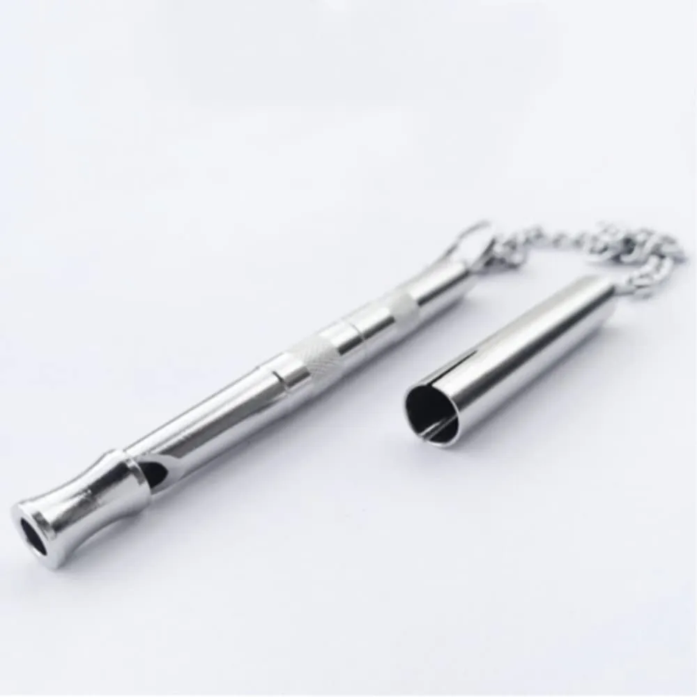 1 Pc Dog Whistles, Dog Training Whistle Professional Gundog Whistle High Pitch Dog Whistle with Lanyard Keychain for Barking & Recall