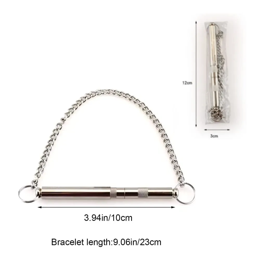 1 Pc Dog Whistles, Dog Training Whistle Professional Gundog Whistle High Pitch Dog Whistle with Lanyard Keychain for Barking & Recall