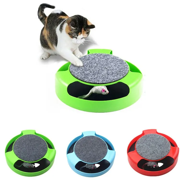 All cats Interactive Cat Tunnel Toy Moving Mouse Rotating Smart Toys for Cat(10 Pack)