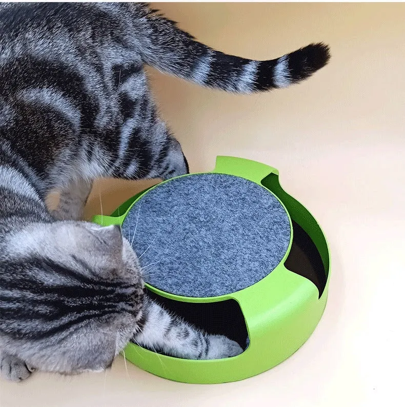 All cats Interactive Cat Tunnel Toy Moving Mouse Rotating Smart Toys for Cat(10 Pack)