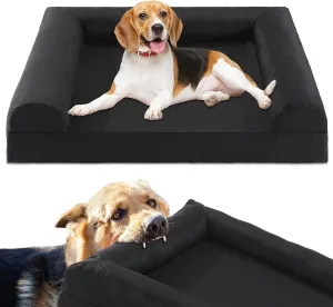 BALAPET Durable Chew Proof Dog Bed - Indestructible for Small & Medium Dogs