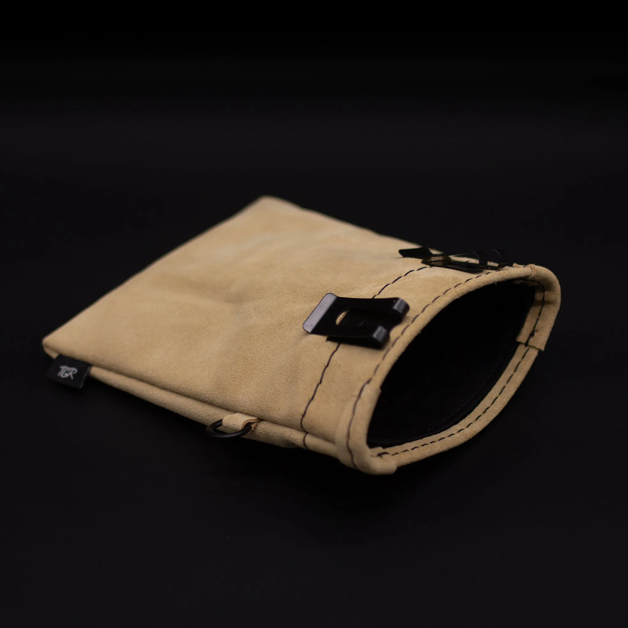 Camel Leather Treat Pouch