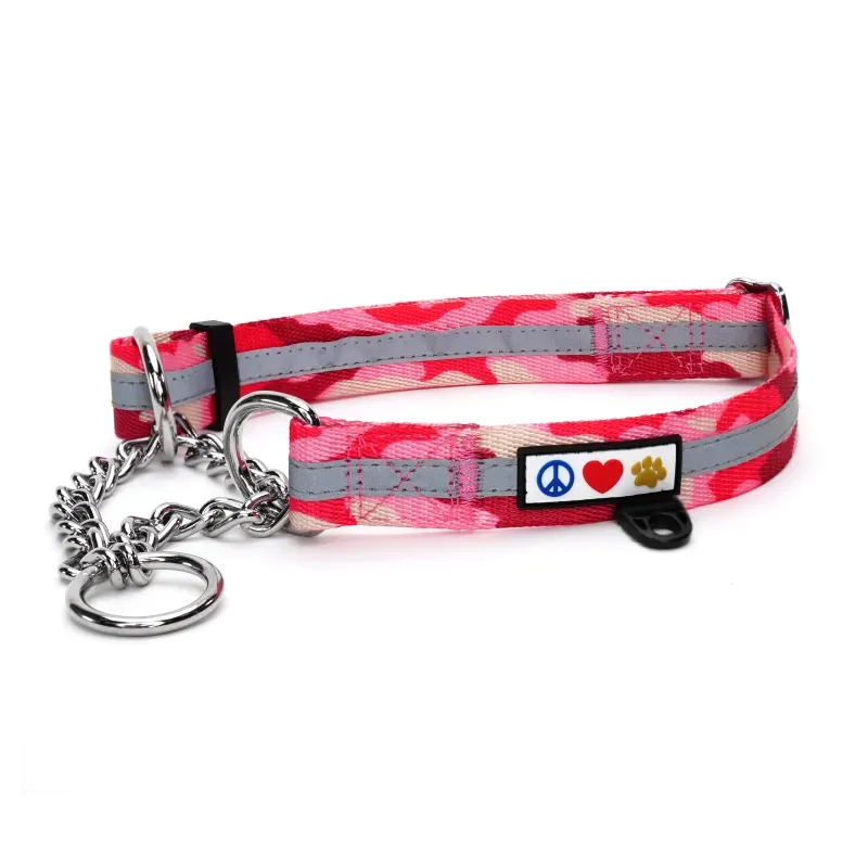 Chain Martingale Reflective Dog Collar