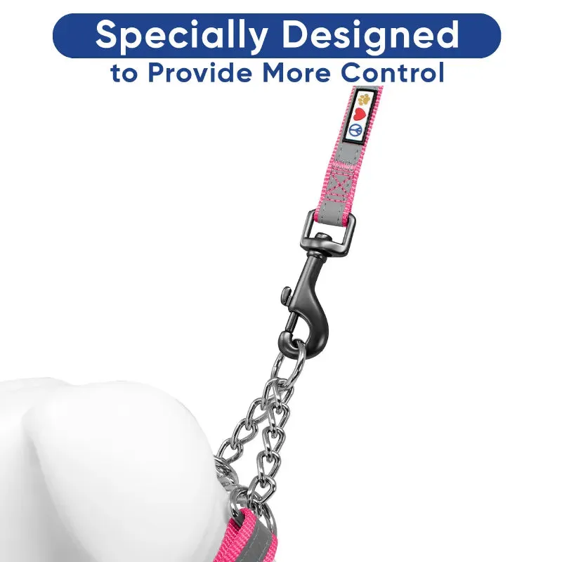 Chain Martingale Reflective Dog Collar