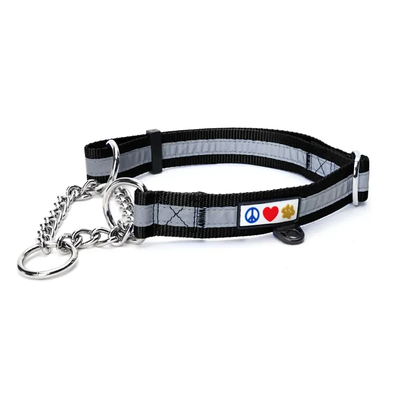 Chain Martingale Reflective Dog Collar