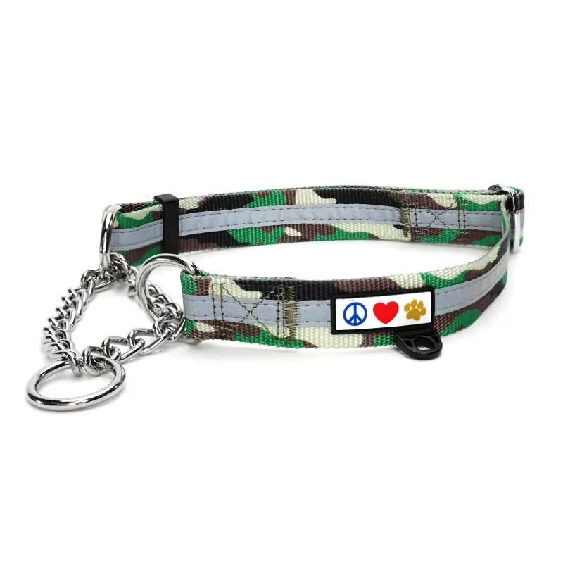 Chain Martingale Reflective Dog Collar