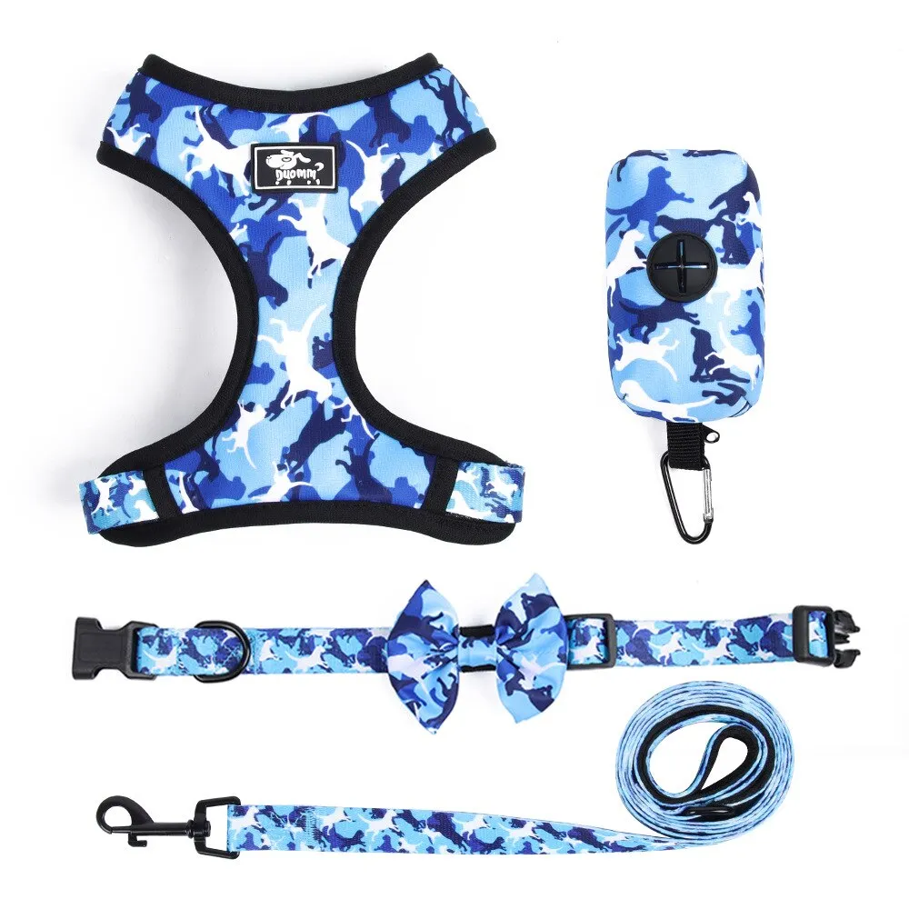 Dog Harness With Leash Combo