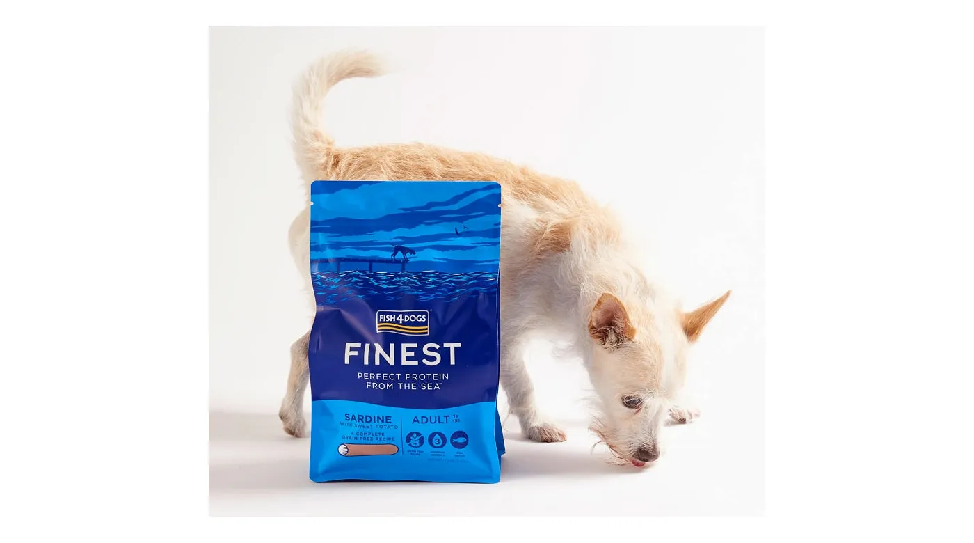 Fish4Dogs - Finest Adult Sardine and Sweet Potato (Large Kibble) - 1.5kg