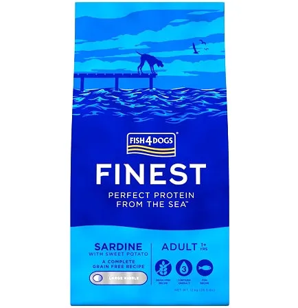 Fish4Dogs - Finest Adult Sardine and Sweet Potato (Large Kibble) - 1.5kg