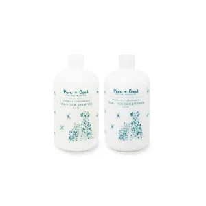 Flea   Tick Shampoo & Conditioner Set