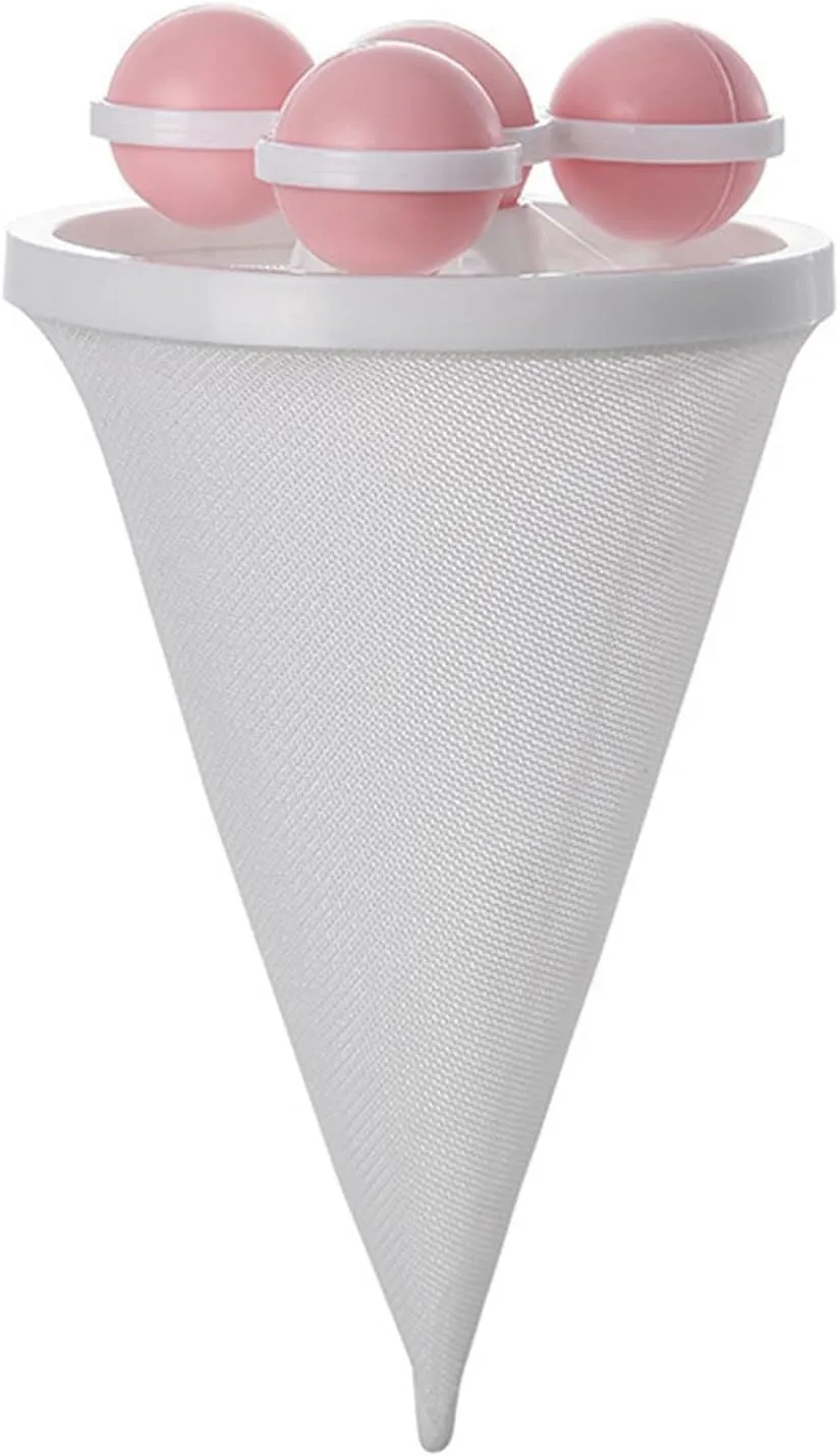 Floating Hair Filtering Mesh Removal Washing Machine Floating Lint Mesh Bag Washing Machine Lint Catcher Washer Net Pouch Mesh Bag Hair Filter Pet Hair Remover for Laundry