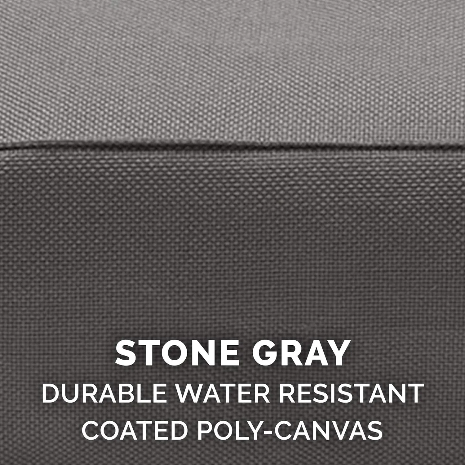 Furhaven Water-Resistant Orthopedic Dog Bed for Large Dogs w/ Removable Washable Cover, For Dogs Up to 95 lbs - Indoor/Outdoor Logo Print Oxford Polycanvas Mattress - Stone Gray, Jumbo/XL