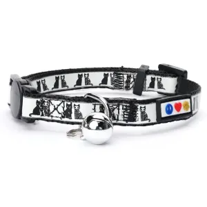 Halloween Glow In The Dark Cat Collar
