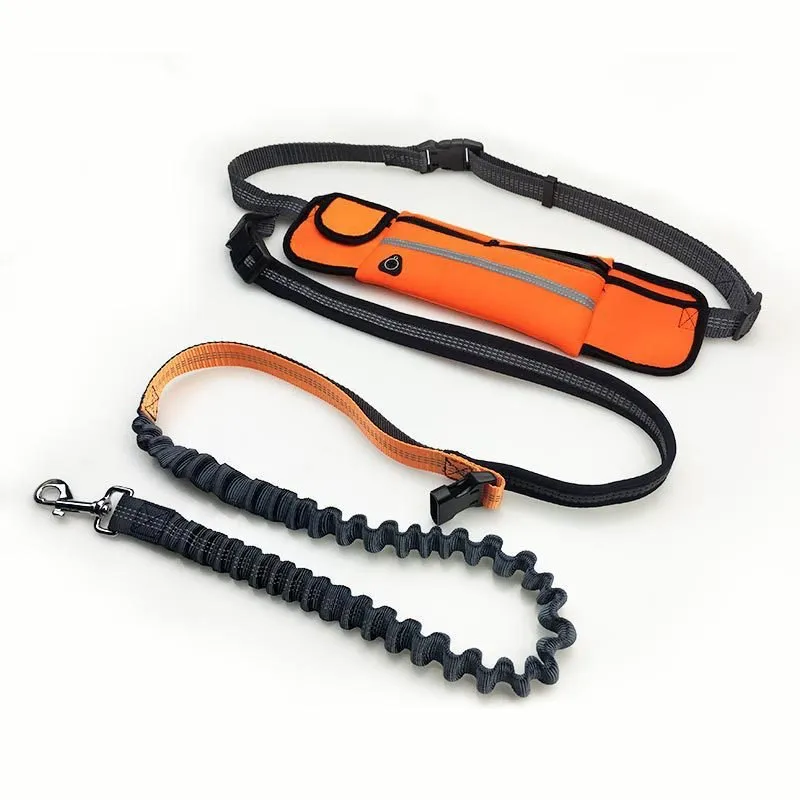 Hands Free Dog Lead Reflective Bungee Dog Lead For Running Dog Leash UK