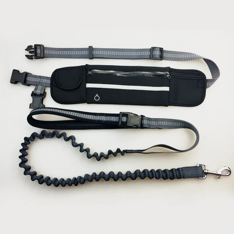 Hands Free Dog Lead Reflective Bungee Dog Lead For Running Dog Leash UK