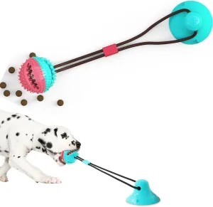 Interactive Dog Toy, A Dog Toy Ball with A Built-in SoundDog Puzzle Treat Food Dispensing Ball Suitable for Small, Medium Sized Dog Toys