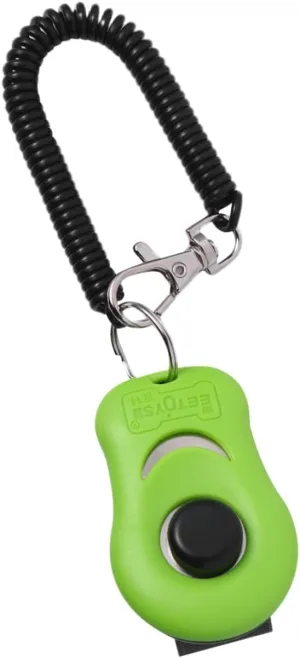 KESYOO 1Pc Pet Clicker Training Tool Button Clicker for Dog Obedience and Agility Training Clicker Sound Trainer for Puppy and Dog Training