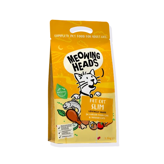 Meowing Heads Fat Cat Slim Cat Food