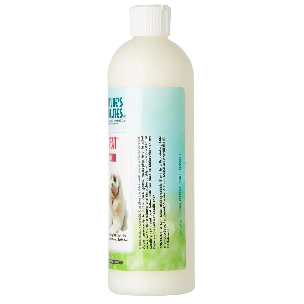 Nature's Specialties Derma-Treat Naturally Medicated Shampoo For Pets 16oz
