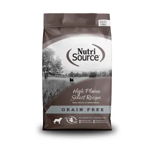 NutriSource High Plains Select Grain Free Dog Food