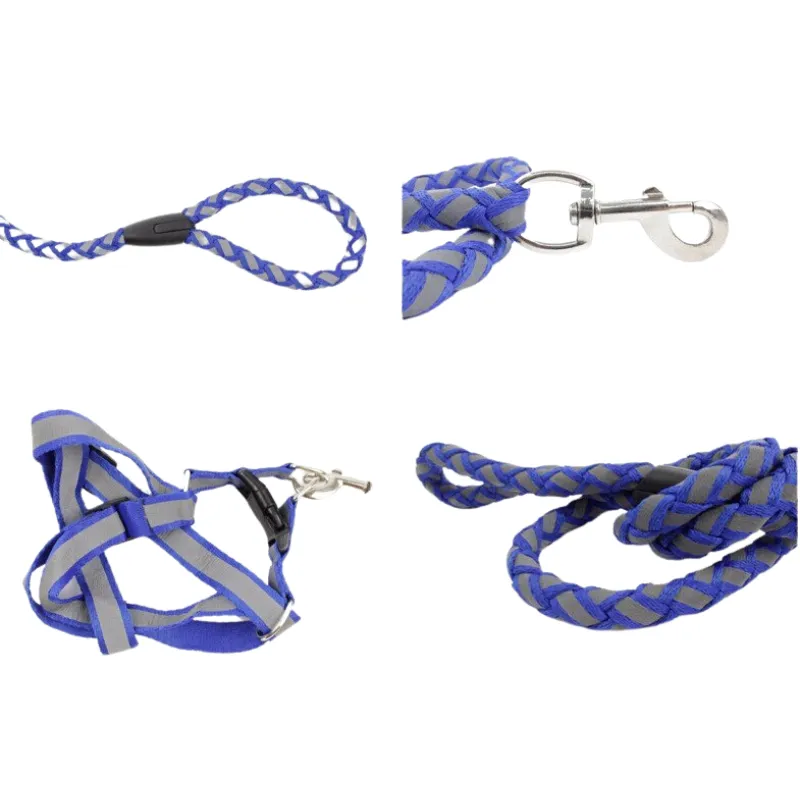Nylon Chest Strap Collar And Leash
