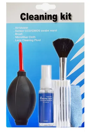 Omax Camera 5 in 1 Lens Cleaning kit for Nikon, Canon, Sony, DSLR Camera