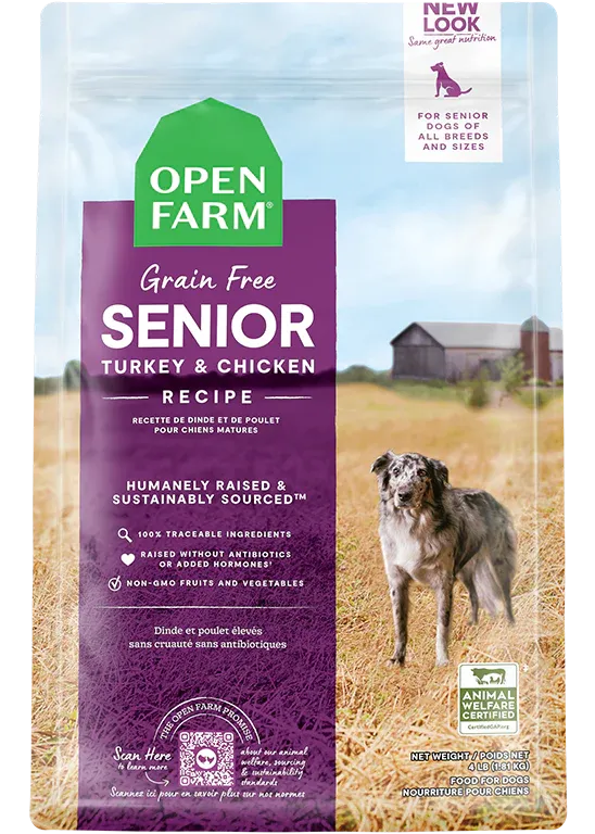 Open Farm - Grain Free Senior Recipe - Dry Dog Food