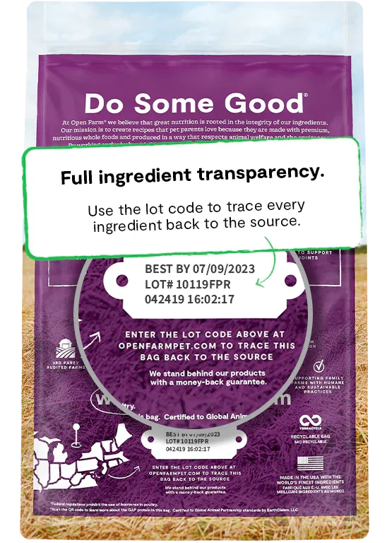 Open Farm - Grain Free Senior Recipe - Dry Dog Food