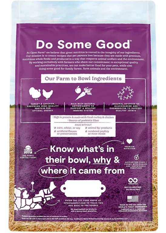 Open Farm - Grain Free Senior Recipe - Dry Dog Food