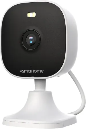 Outdoor Security Camera, Plug in Cameras for Home Security Indoor, 1080P Indoor Camera for Baby/Pet/Dog, Motion Detection, 2-Way Audio, IP66 Waterproof, WiFi Camera Compatible with Alexa