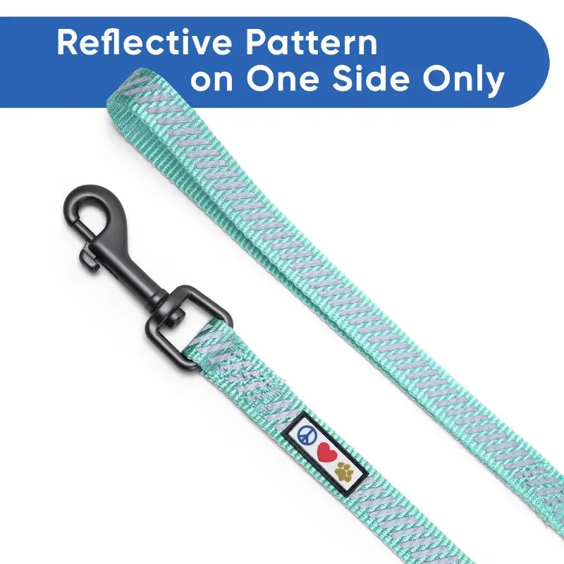 Personalized Traffic Reflective Dog Leash - 6-Ft
