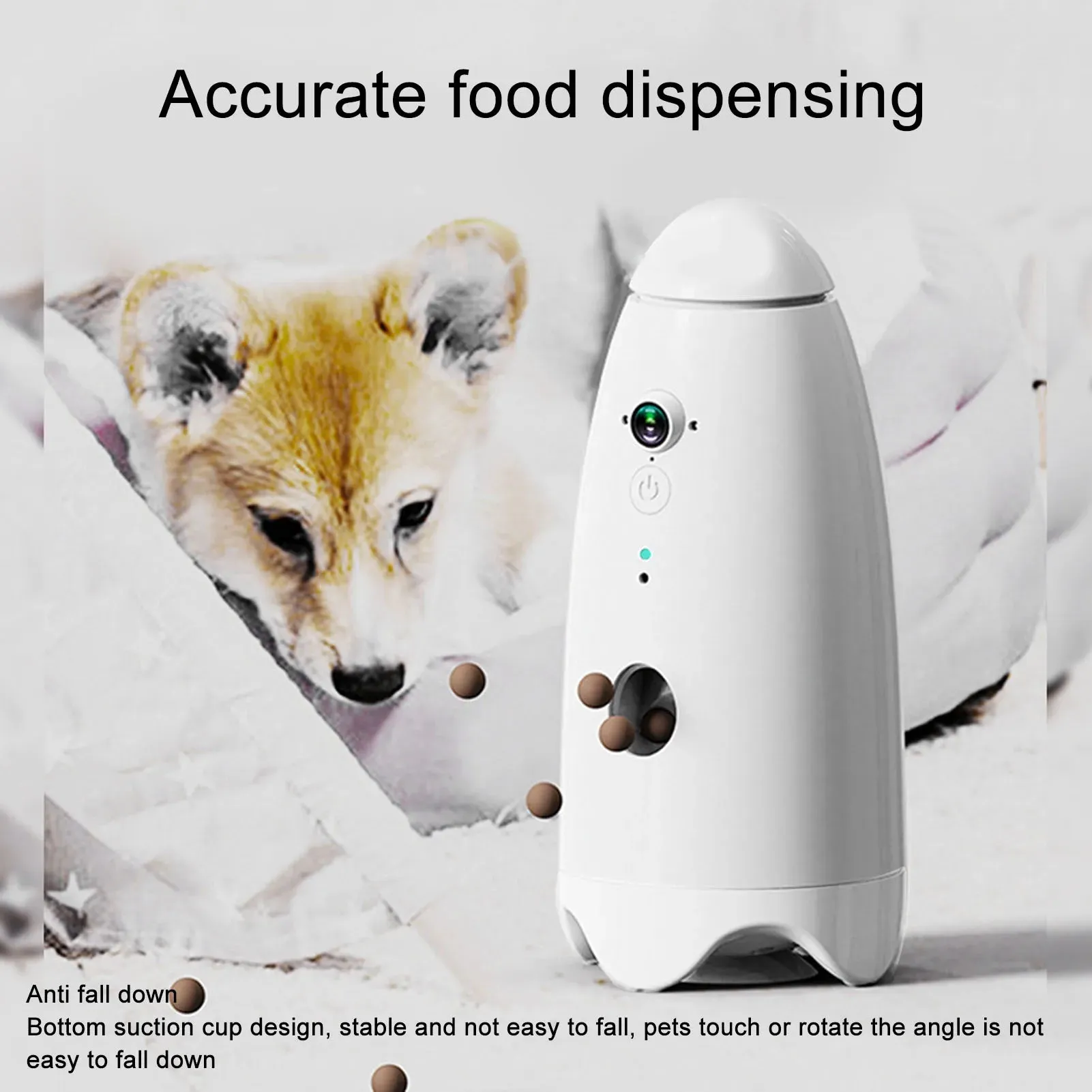 PetAffairs Smart Pet Camera With Treat Dispenser