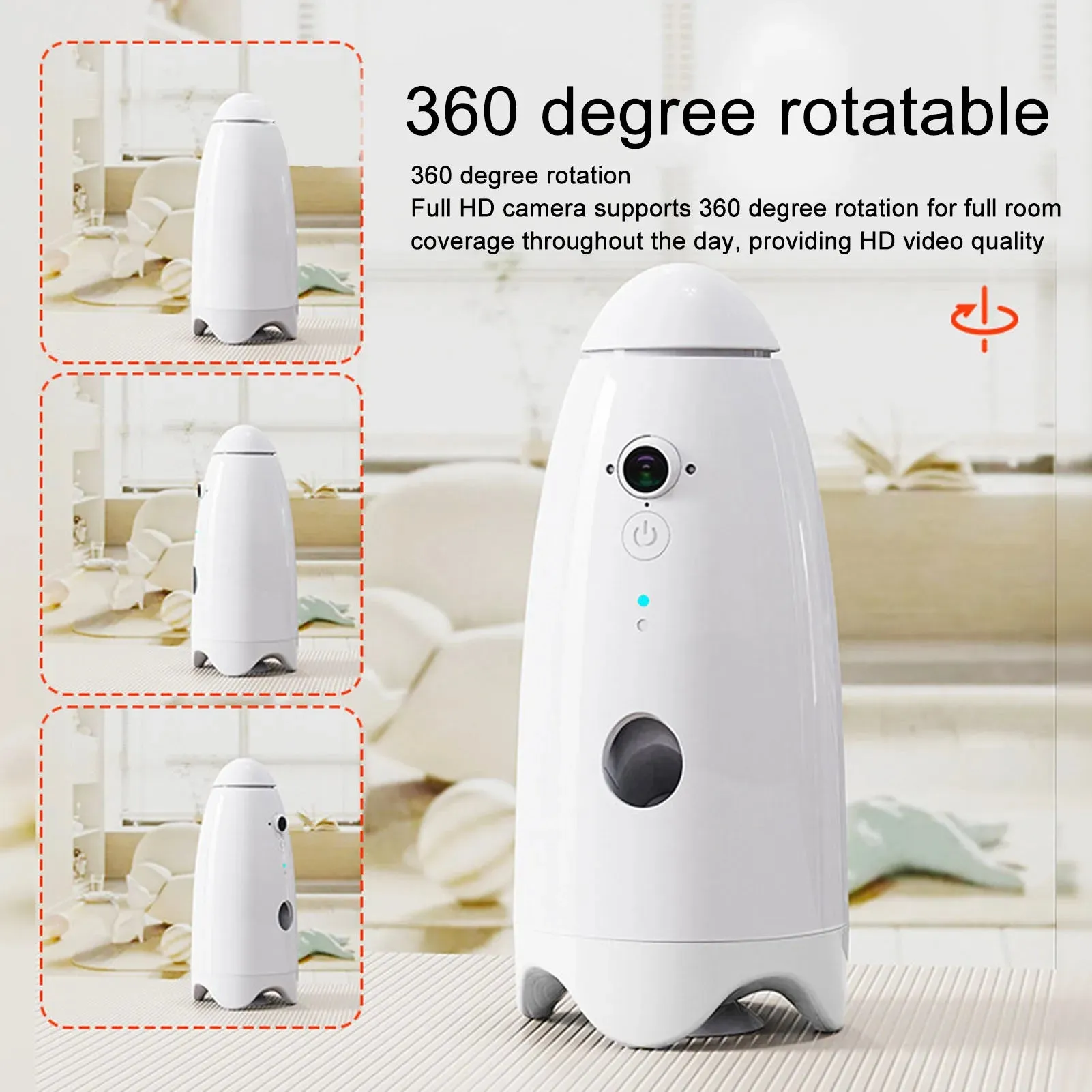 PetAffairs Smart Pet Camera With Treat Dispenser