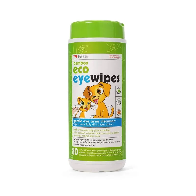 Petkin - Bamboo Eco Eye Wipes
