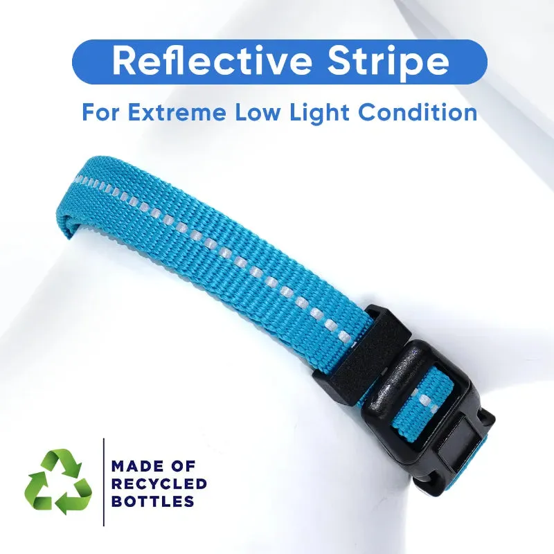 Recycled Reflective Dog Collar