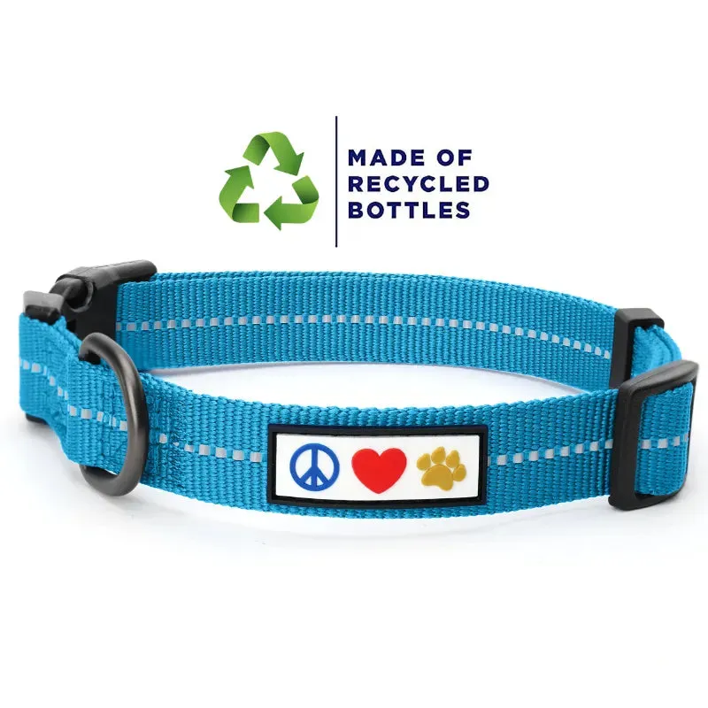 Recycled Reflective Dog Collar