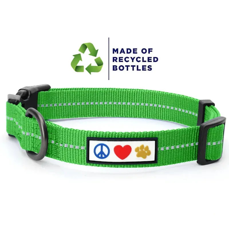 Recycled Reflective Dog Collar