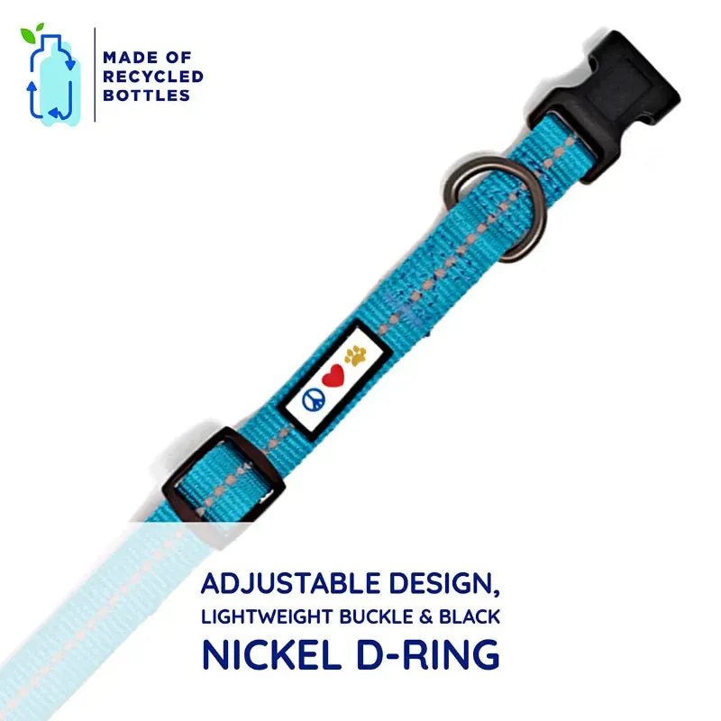 Recycled Reflective Dog Collar