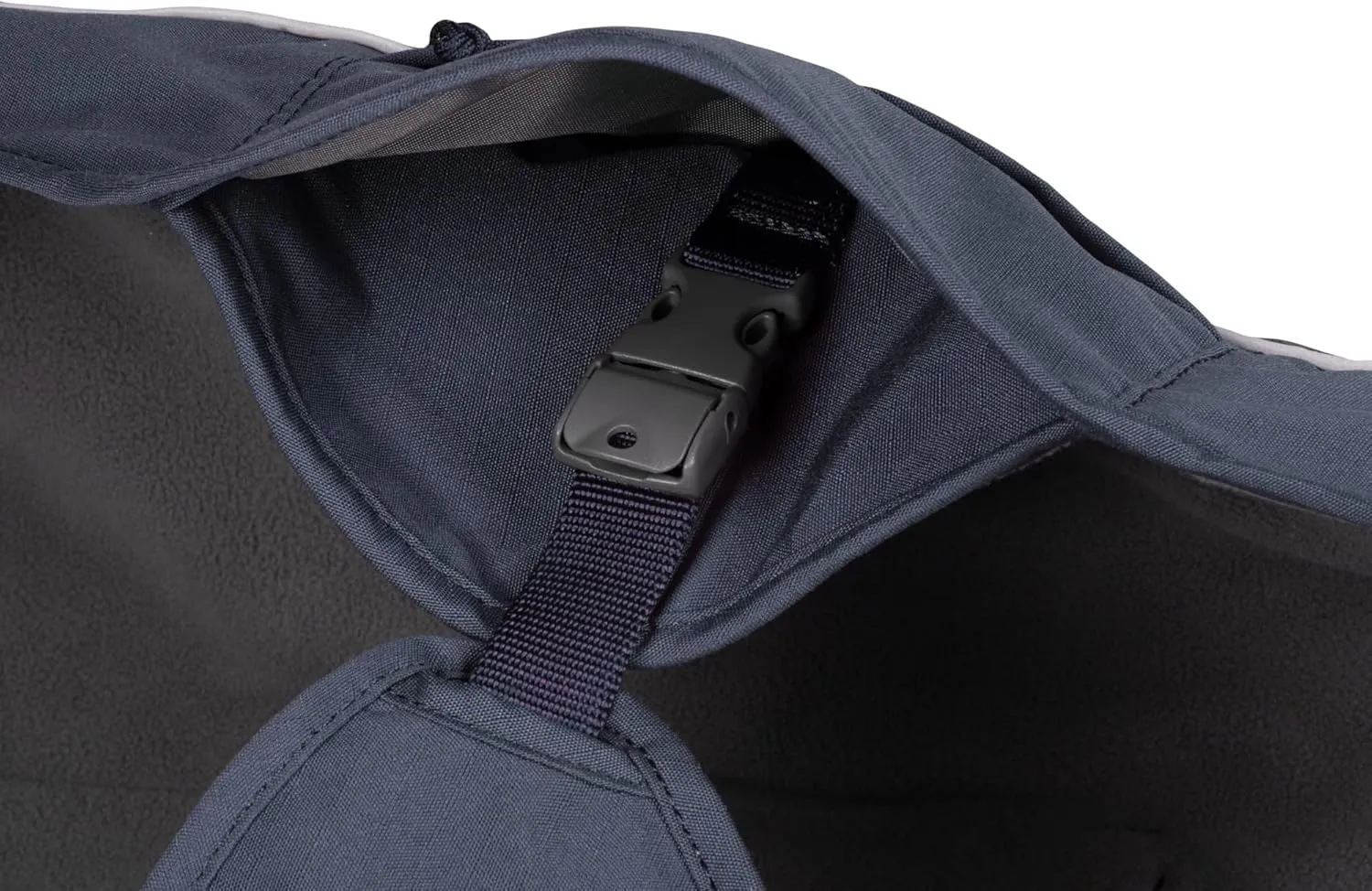 Ruffwear, Overcoat Fuse Jacket Harness Combo for Dogs, Basalt Gray, Large