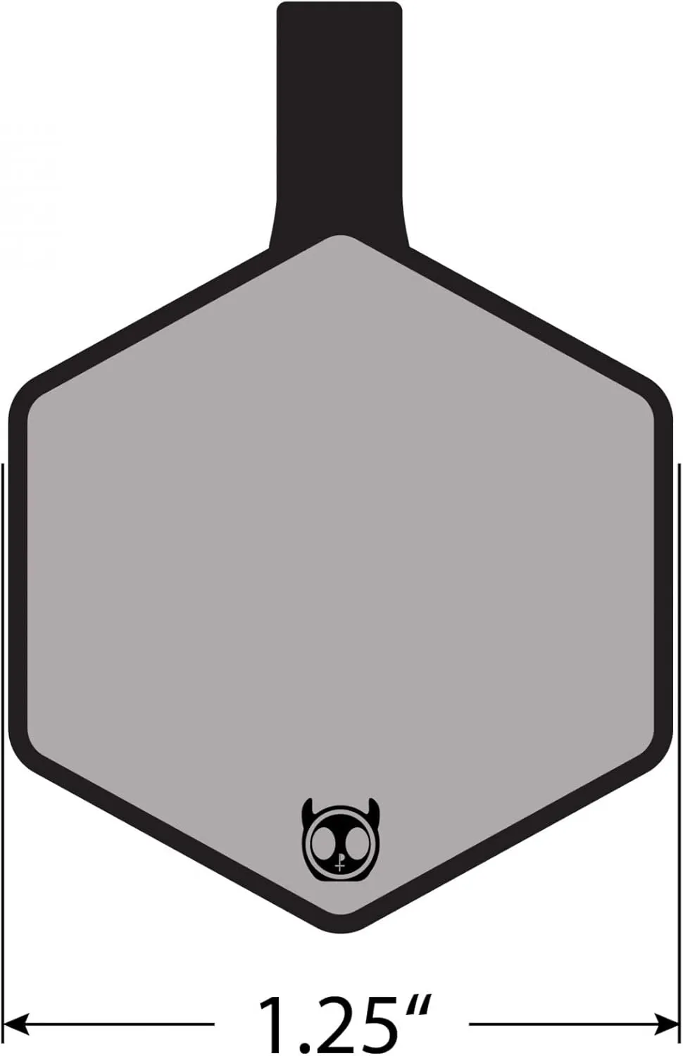 Silicone Silent Dog Tag Personalized with 5 Lines of Custom Deep Engraved Durable Soundless Pet ID Name Tag Hexagon Orange