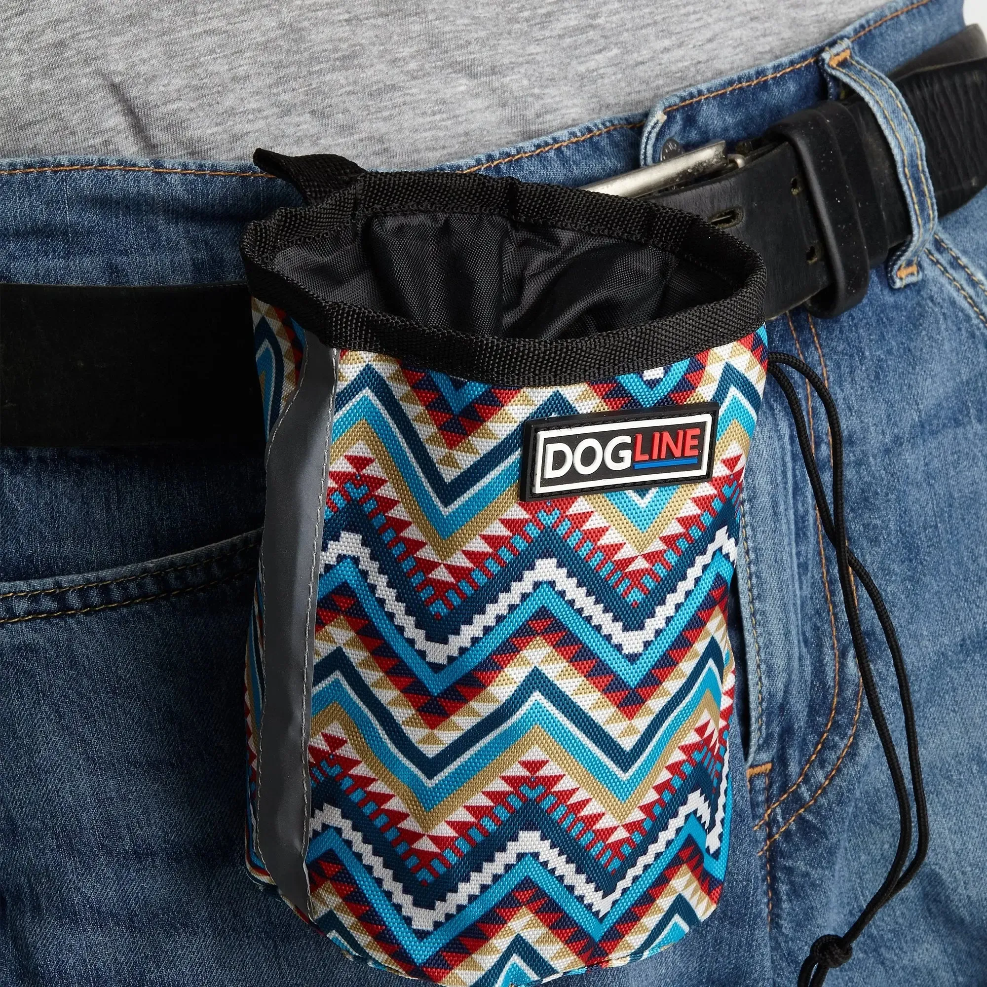 Treat Pouch with Built-In Waste Bag Dispenser