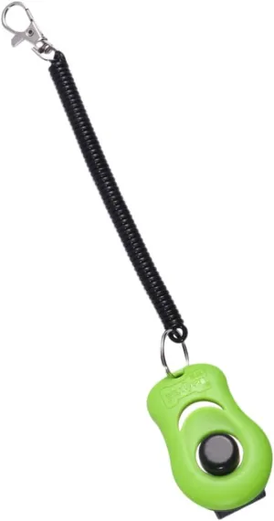 VANZACK 1pc Button Clicker Sound Trainer for Pet Obedience Clicker Training Tool Whistle for Dog Puppy Pet Agility Training Aid