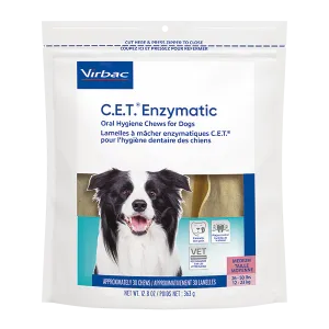 Virbac C.E.T. Enzymatic Oral Hygiene Chews for Dogs